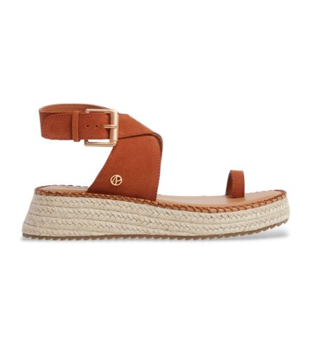 Til kvinder. PLS90688 Brune Kate-sandaler i blødt (36), 3-5 cm, Spænder, Casual - Pepe Jeans - Modalova