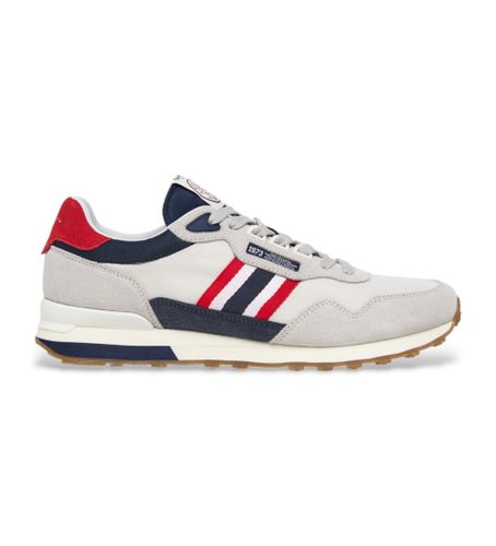 Til mænd. PMS40027 Kingston Heritage træningssko i læder, , (40), Fast, Ruskind, Blonder, Casual - Pepe Jeans - Modalova