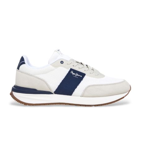 Til mænd. PMS60039 Buster Knit lædersko (40), Fast, Ruskind, Blonder, Casual - Pepe Jeans - Modalova