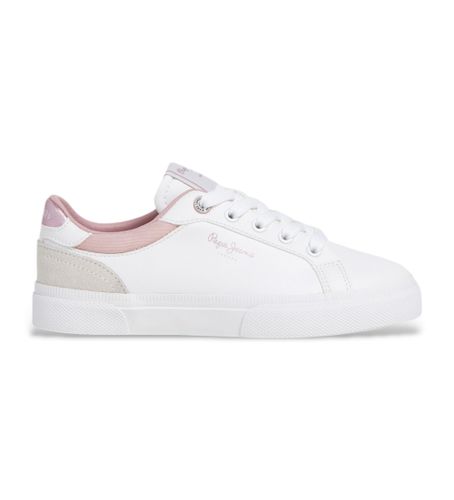 Til kvinder/piger. PGS30617 Kenton Court G lædersko (32), Fast, Ruskind, Blonder, Casual, børnetøj - Pepe Jeans - Modalova