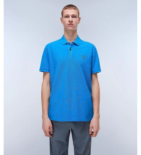 Til mænd. NP0A4GDL Polo Piqué Elbas (S), Casual, Bomuld, Korte ærmer - Napapijri - Modalova