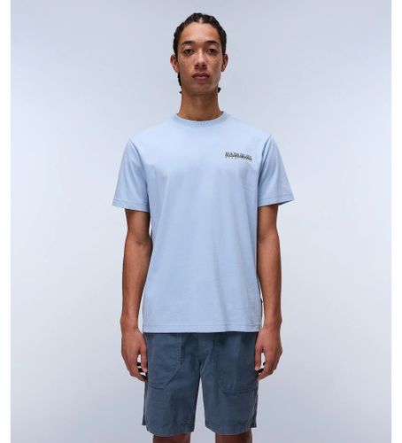 Til mænd. NP0A4IE4 Sovona T-shirt (XXL), Casual, Bomuld, Korte ærmer - Napapijri - Modalova