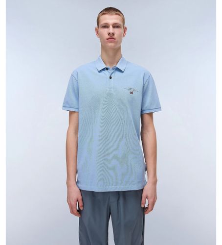 Til mænd. NP0A4GDL Polo Piqué Elbas (S), Casual, Bomuld, Korte ærmer - Napapijri - Modalova