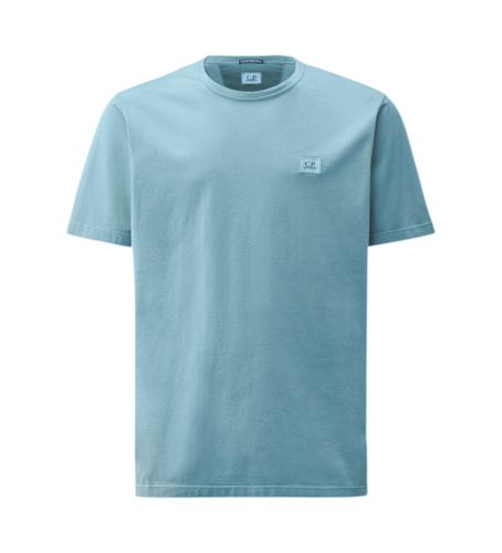 Til mænd. 18CMTS087A006374G T-shirt 70/2 merceriseret (L), Casual, Bomuld, Korte ærmer - C.P. Company - Modalova