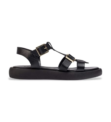 Til kvinder. AB-1012 lyse lædersandaler (36), Fast, 1-3 cm, Spænder, Casual - Wonders - Modalova