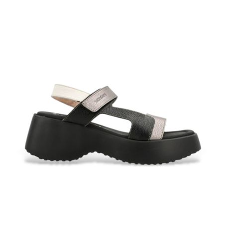Til kvinder. D-9725 Telva læder sandaler (36), 5-8 cm, Velcro, Casual - Wonders - Modalova