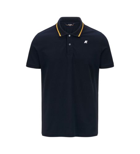 Til mænd. K1125DW Jud navy polo shirt (S), Casual, Bomuld, Korte ærmer, Blå - K-way - Modalova