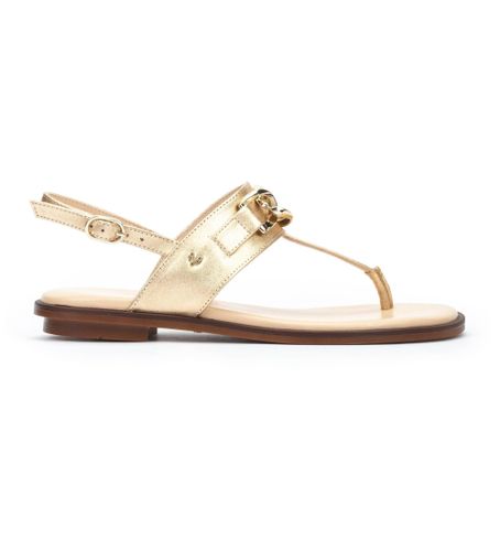 Til kvinder. 1535-B153S Gyldne Mazzini -sandaler (37), Guldfarvet, Fast, 1-3 cm, Spænder, Casual - Martinelli - Modalova