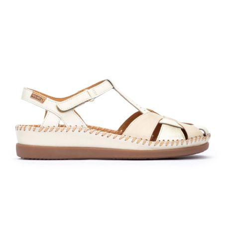 Til kvinder. W8K-0847C1 Off-white sandaler i Cadaques (36), Hvid, 3-5 cm, Velcro, Casual - Pikolinos - Modalova