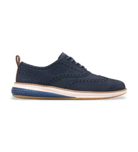 Til mænd. C40680 OriginalGrand Energyweave Wingtip Navy Oxford -sneakers (42), Fast, Blonder, Casual, Blå - Cole Haan - Modalova