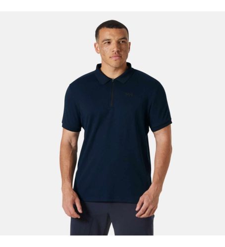 Til mænd. 34503 Polo Half-Zip navy (S), Casual, Sport, Multisport, Korte ærmer, Genanvendt polister, Bæredygtig - Helly Hansen - Modalova