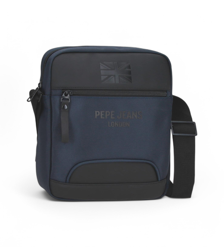 Til mænd. 7065644 Bromley 24 navy tablet-taske (OSFA), Casual, Polyester - Pepe Jeans - Modalova