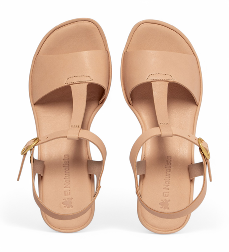Til kvinder. 2N85311M9005_M17 Sandaler i N853 Gaia coral (36), 3-5 cm, Spænder, Casual, Koralfarvet - El Naturalista - Modalova