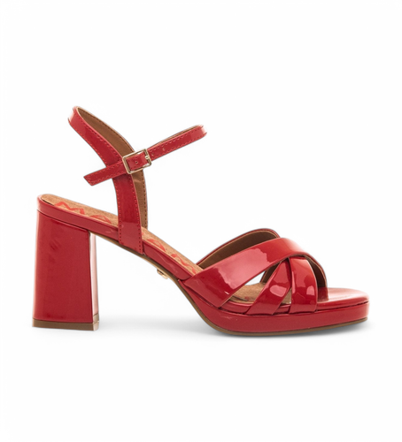 Til kvinder. 68647 Sandaler Cefalu (38), Stof, 8-10, mere end 10 cm, Spænder, Casual, Party - Mariamare - Modalova