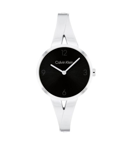 Til kvinder. 25100026 Sølvbelagt armbåndsur (OSFA), , Sølvfarvet, Casual, BH, Rustfrit stål - Calvin Klein - Modalova