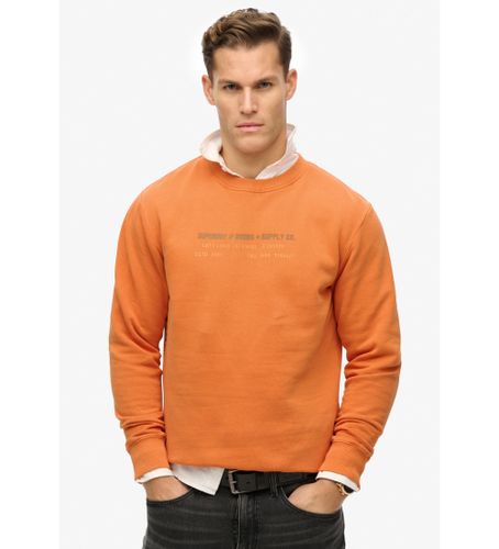 Til mænd. M2014008A Utility Sport sweatshirt med rund hals, (M), Casual, Bomuld, Bæredygtig - Superdry - Modalova