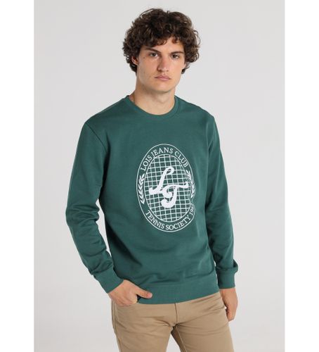 Til mænd. 166033013 Elite Graphic Sweatshirt uden hætte, (S), Casual, Bomuld - Lois Jeans - Modalova