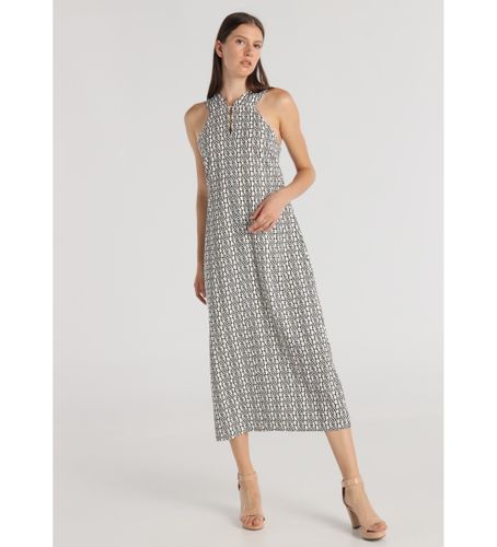 Til kvinder. 340418132 Ærmeløs midikjole med print (XS), Casual, Polyester, Uden ærmer/stropper - Victorio & Lucchino, V&L - Modalova