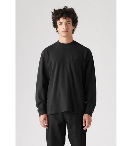 Til mænd. A9247-0007 Authentic Pocket T-shirt (M), Casual, Bomuld, Lange ærmer - Levi's - Modalova