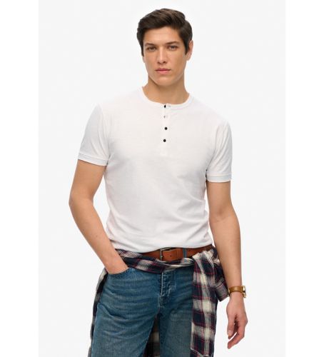Til mænd. M6010881A flammestrikket T-shirt (S), Casual, Bomuld, Korte ærmer - Superdry - Modalova
