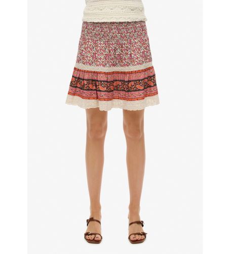 Til kvinder. W7210348A patchwork-nederdel (XS), Casual, Bomuld - Superdry - Modalova