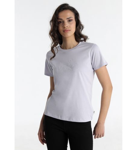 Til kvinder. 422052140 kortærmet t-shirt (XS), Casual, Bomuld, Korte ærmer - Lois Jeans - Modalova
