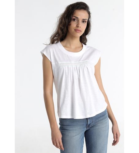 Til kvinder. 423172709 Kortærmet T-shirt (XS), Casual, Bomuld, Korte ærmer - Lois Jeans - Modalova