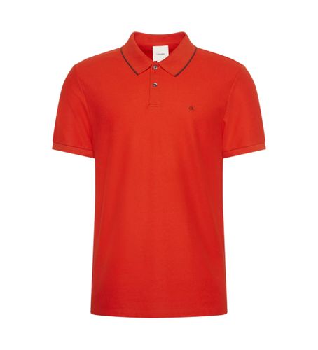 Til mænd. LV04LC239G Polo Refined Pique Tipped (L), Casual, Bomuld, Korte ærmer - Calvin Klein - Modalova