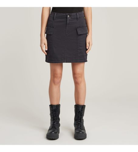 Til kvinder. D25235-C106-G476 Cargo miniskirt mørkegrå (25), Casual, Økologisk bomuld, Bæredygtig - G-Star - Modalova