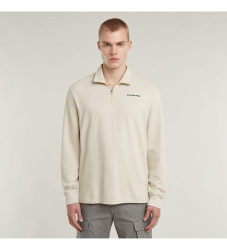 Til mænd. D26619-D965-1603 Checquard T-shirt (S), Casual, Lange ærmer, Økologisk bomuld, Bæredygtig - G-Star - Modalova