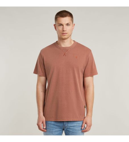 Til mænd. D24449-2653-H034 Nifous T-shirt (XS), Casual, Korte ærmer, Økologisk bomuld, Bæredygtig - G-Star - Modalova