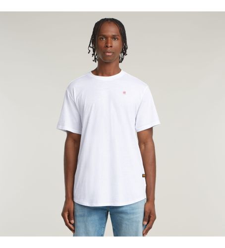 Til mænd. D26043-C372-110 Lash Back Graphic T-shirt (XS), Casual, Korte ærmer, Økologisk bomuld, Bæredygtig - G-Star - Modalova