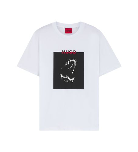 Til mænd. 50542734 T-shirt Dobermann print (L), Casual, Bomuld, Korte ærmer - HUGO - Modalova