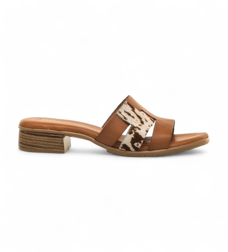 Til kvinder. 55870 Brune Ines-sandaler i (36), 3-5 cm, Ingen, Casual - Mustang - Modalova
