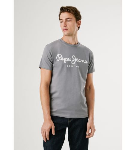 Til mænd. PM5010132 T-shirt Original Stretch (L), Casual, Bomuld, Korte ærmer - Pepe Jeans - Modalova