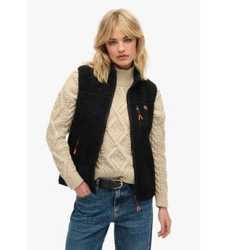 Til kvinder. W5011914A Outdoor Fleece Gilet (M), Casual, Polyester - Superdry - Modalova