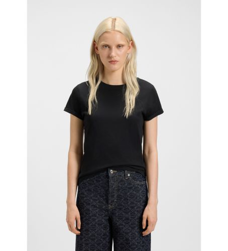 Til kvinder. 50417212 Ensfarvet T-shirt (L), Casual, Bomuld, Korte ærmer - HUGO - Modalova