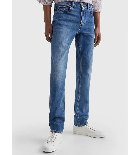 Til mænd. MW0MW15603 Jeans Denton Straight (34/32), Casual, Bomuld, Elastin - Tommy Hilfiger - Modalova