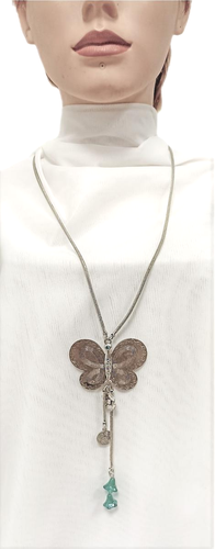 Collier fantaisie papillon - Label Emmaüs - Modalova
