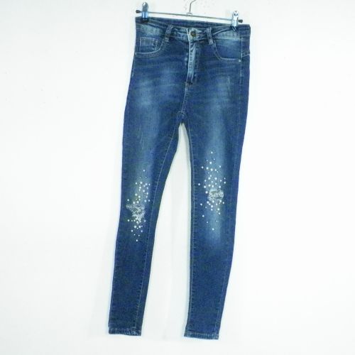Jean Femme Bleu Taille Estime XS - Label Emmaus - Modalova