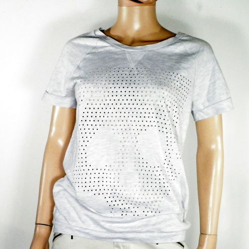 T-Shirt Femme Gris PULL & BEAR T M - pull & bear - Modalova