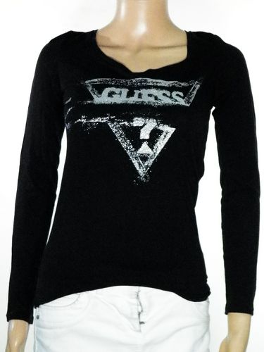 T-Shirt Femme Noir GUESS T XS - guess - Modalova