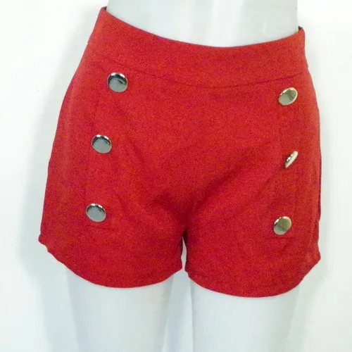 Short Femme Rouge SHEIN T S - shein - Modalova