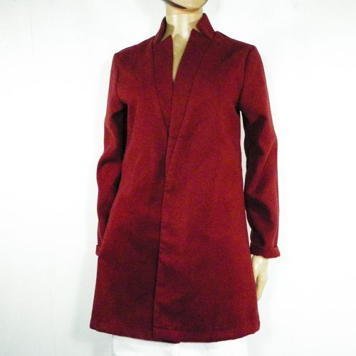 Veste Femme Bordeaux Taille L - Label Emmaus - Modalova