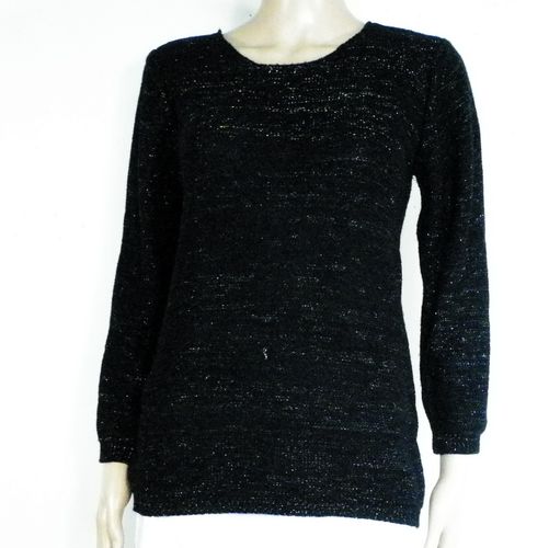 Pull Femme Noir Taille Estime M - Label Emmaus - Modalova