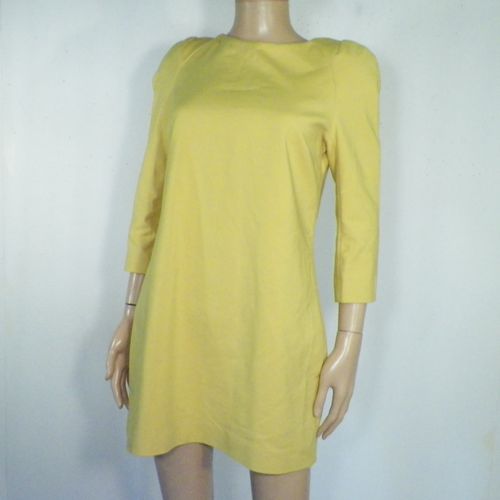 Robe Jaune ZARA T L - zara - Modalova