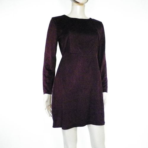 Robe Aubergine ZARA T M - zara - Modalova