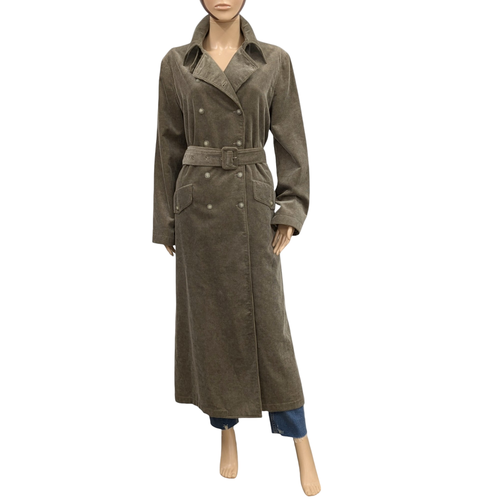 Manteau long T 40/8 Veste maxi en velours ctel bronze/ Vintage - cacharel - Modalova