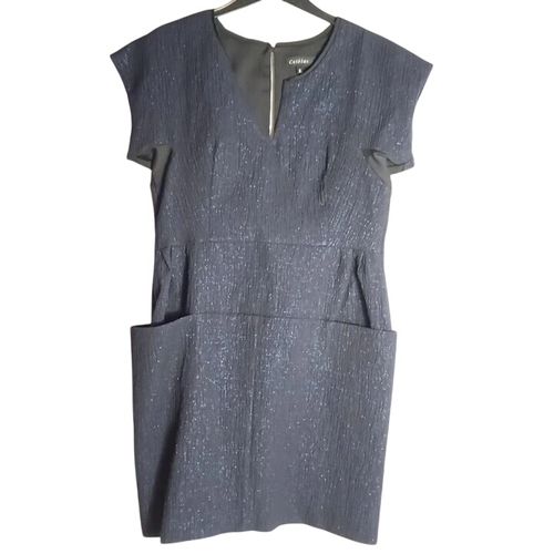 Robe mi-longue avec fibres mtalliques (brillance) - taille 2 - cotlac - Modalova