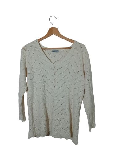 Pull Maille Ajourée L/40/12 (V3558) - 3 Suisses - Modalova